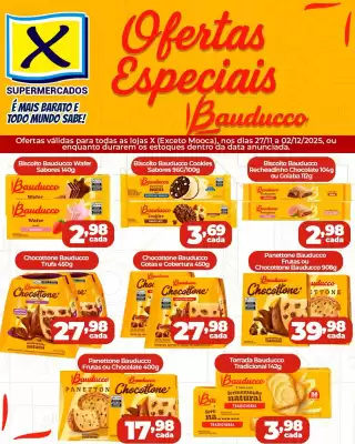 Folheto X Supermercados (válido até 2-12)