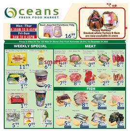 Oceans Fresh Food Market flyer week 48 Page 1