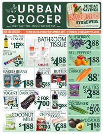 Urban Grocer flyer week 48 Page 1