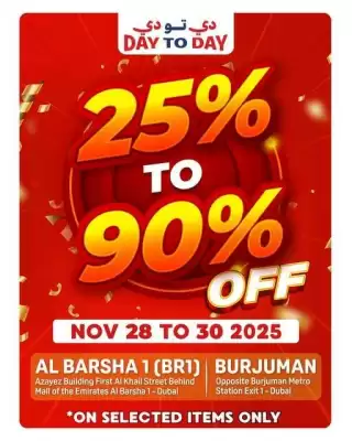 Day To Day catalogue (valid until 30-11)