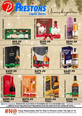 Prestons catalogue (valid until 10-12)