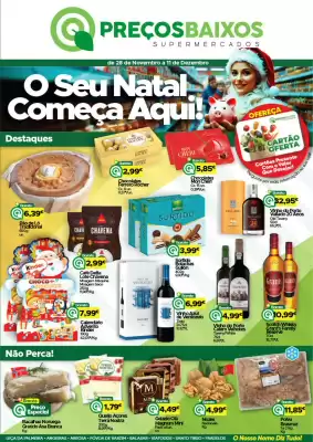 Folheto Supermercados Preços Baixos (válido até 11-12)