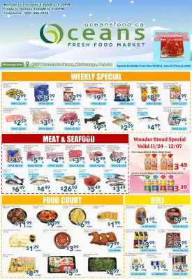 Oceans Fresh Food Market flyer (valid until 2-12)
