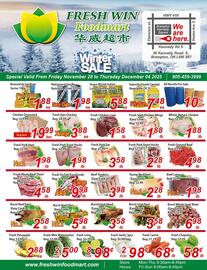 Fresh Win Foodmart flyer Page 1