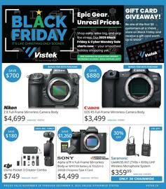 Vistek flyer week 48 Page 1