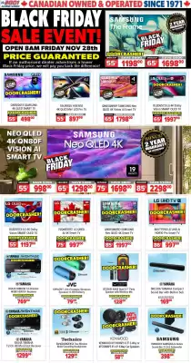 2001 Audio Video flyer (valid until 5-12)