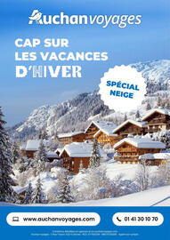 Catalogue Auchan Voyages page 1