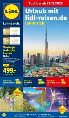 Lidl Reisen Prospekt (gültig bis 30-12)