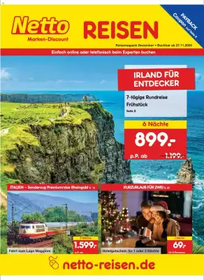Netto Reisen Prospekt (gültig bis 28-12)