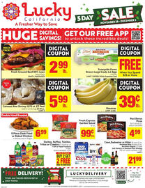 Lucky Supermarkets weekly ad Page 1
