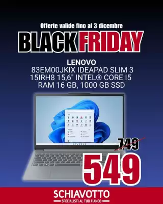 Volantino Schiavotto (valido fino al 3-12)