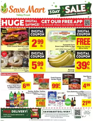 Save Mart weekly ad (valid until 2-12)