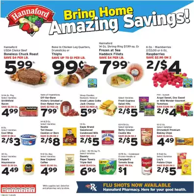 Hannaford flyer (valid until 6-12)