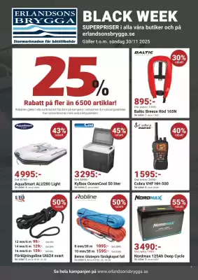 Erlandsons Brygga katalog (giltig till och med 30-11)