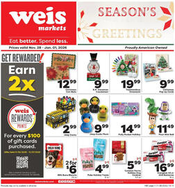 Weis Markets weekly ad Page 1