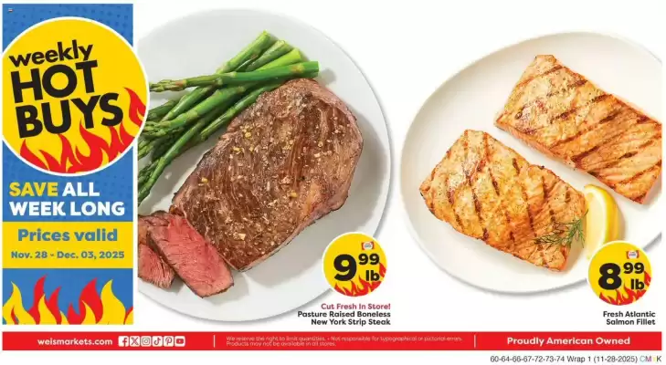 Weis Markets weekly ad (valid until 3-12)