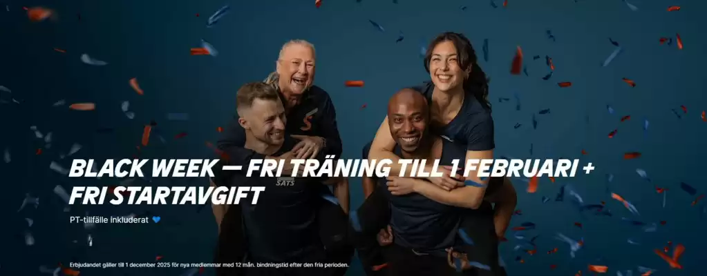 SATS reklamblad (giltig till och med 2-12)