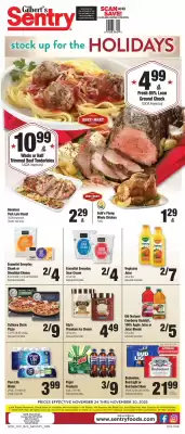 Sentry weekly ad (valid until 30-11)