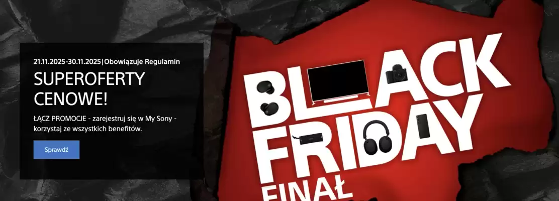 Sony Centre gazetka (ważność do 30-11)