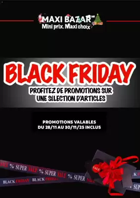 Catalogue Maxi Bazar (valable jusqu'au 30-11)