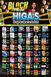 Folheto Higa's Supermercado Página 1