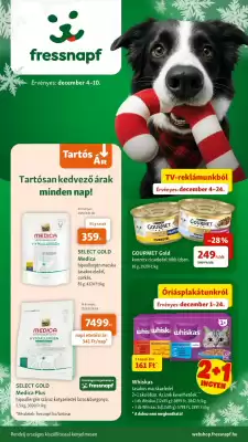 Fressnapf akciós újság (érvényes eddig: 10-12)