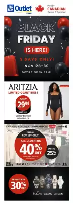 Big Box Outlet Store flyer (valid until 4-12)