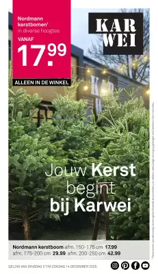 Karwei folder (geldig t/m 14-12)