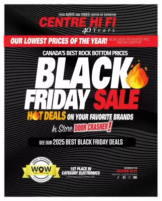 Centre Hi-Fi flyer (valid until 4-12)