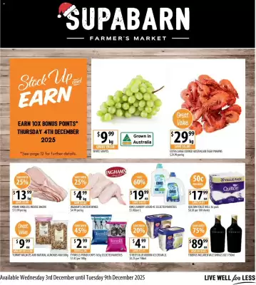 Supabarn catalogue
