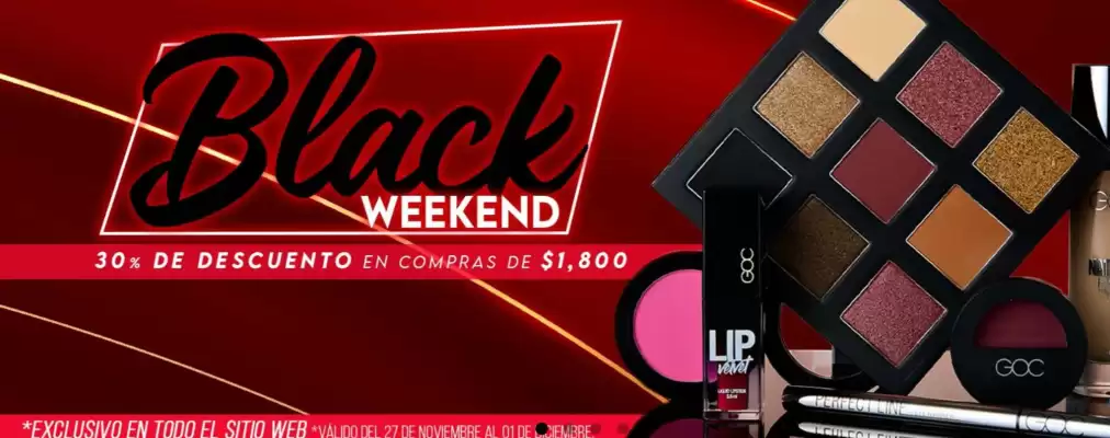 Catálogo Goc Make up (válido hasta 1-12)