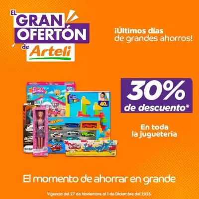 Catálogo Arteli express (válido hasta 1-12)