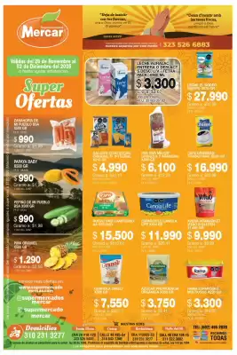 Catálogo Mercar (válido hasta 2-12)