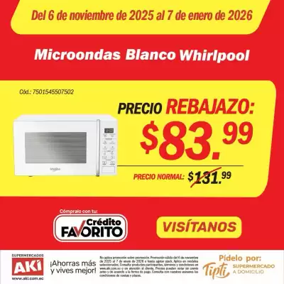 Catálogo Akí (válido hasta 7-01)