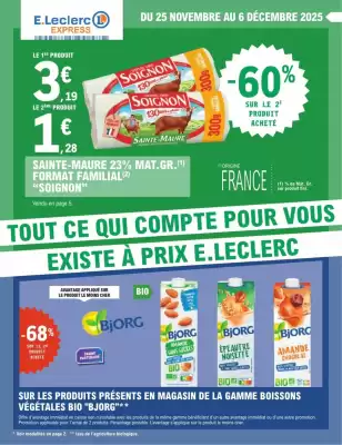 Catalogue E.Leclerc Express (valable jusqu'au 6-12)