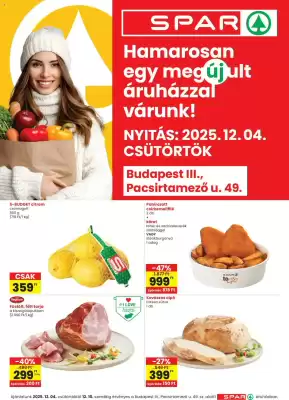 Spar akciós újság (érvényes eddig: 10-12)