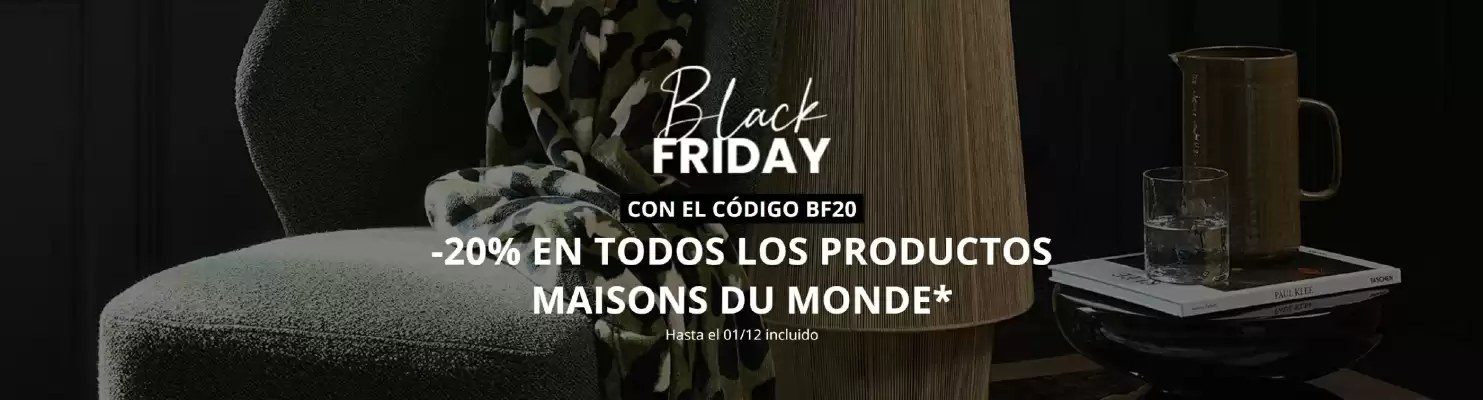 Catálogo Maisons du Monde (válido hasta el 1-12)