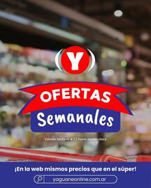 Catálogo Yaguane Supermercados semana 48 Página 1