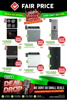 Fair Price catalogue (valid until 1-12)