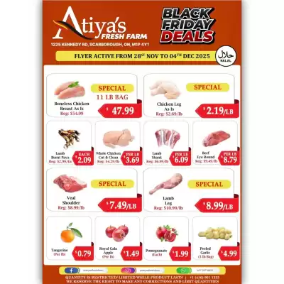 Atiya's Fresh Farm flyer (valid until 4-12)