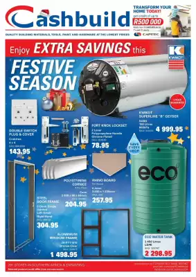 Cashbuild catalogue (valid until 5-12)