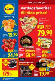 Lidl reklamblad vecka 49 Sida 1