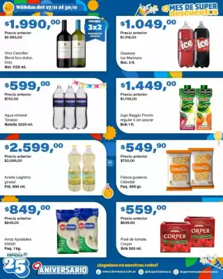 Catálogo Supermercados Damesco (válido hasta 30-11)