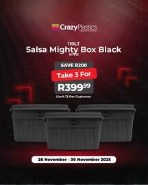 Crazy Plastics catalogue week 48 Page 1