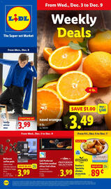 Lidl weekly ad week 49 Page 1