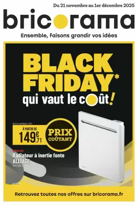 Catalogue Bricorama (valable jusqu'au 1-12)