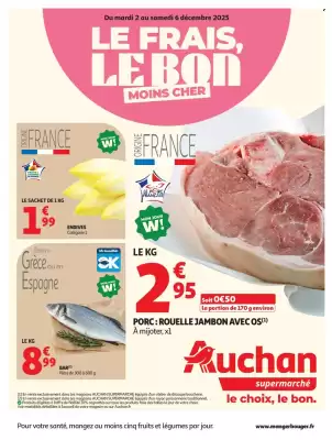 Catalogue Auchan Supermarché (valable jusqu'au 6-12)