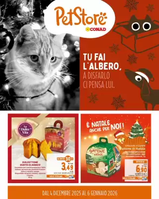 Volantino Pet Store Conad (valido fino al 6-01)