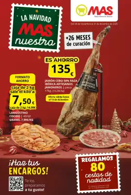 Folleto Supermercados MAS (válido hasta el 31-12)