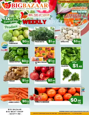 Big Bazaar Canada flyer (valid until 4-12)